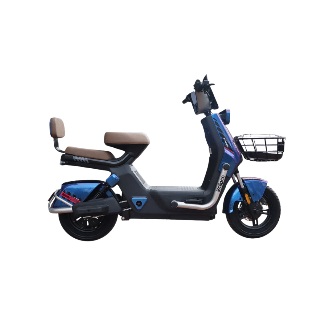 Moto Eléctrica Evobike Eclipse — vista lateral