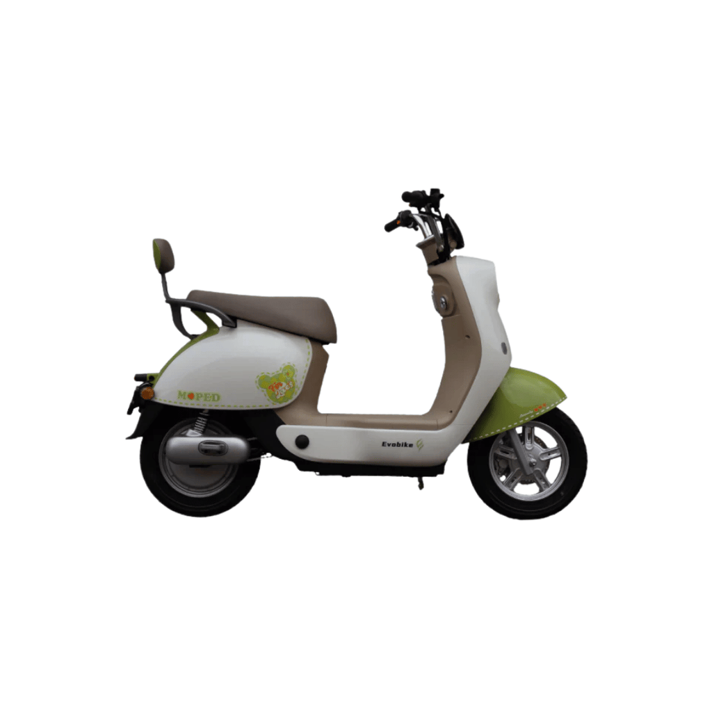 Moto Eléctrica Evobike Moped — vista lateral