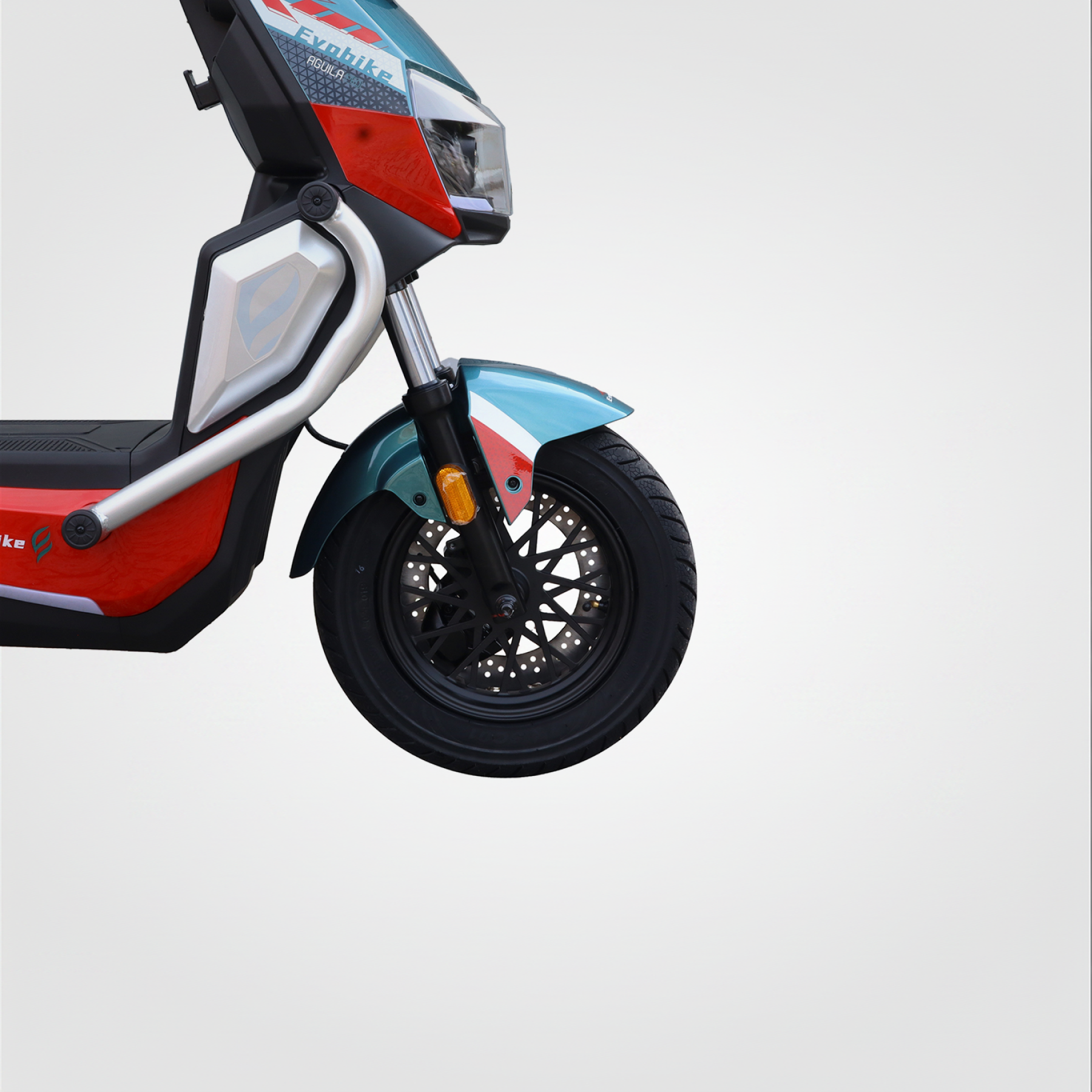 Moto Eléctrica Evobike Águila Pro — vista trasera