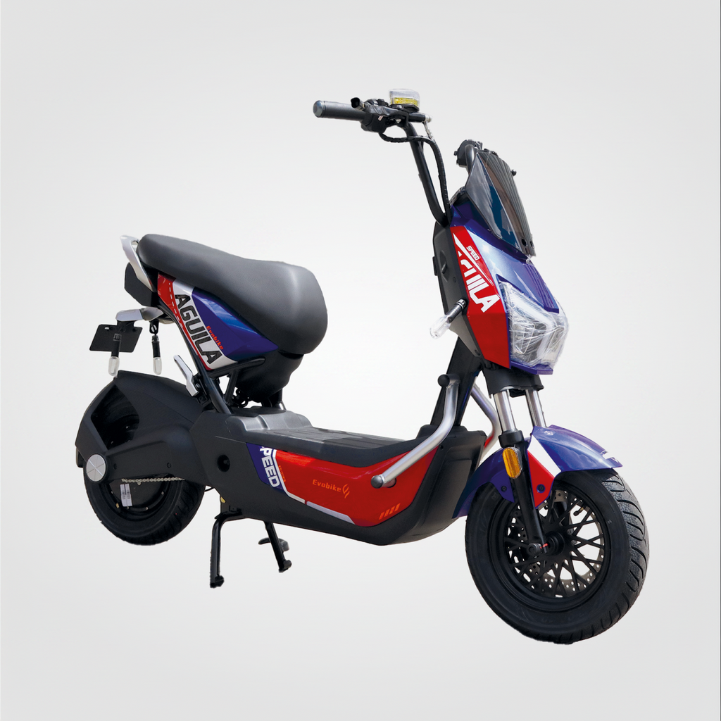 Moto Eléctrica Evobike Águila Pro color verde