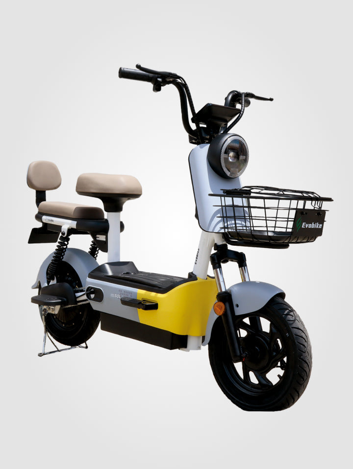 Moto Eléctrica Evobike Sol Pro — detalle del tablero