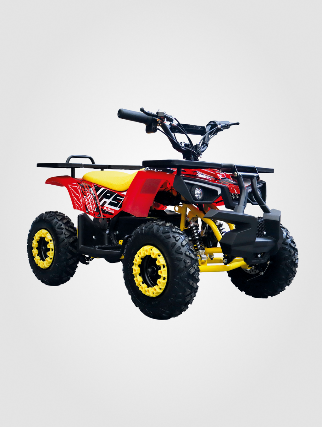 Cuatrimoto Eléctrica Infantil Evobike Python — vista frontal