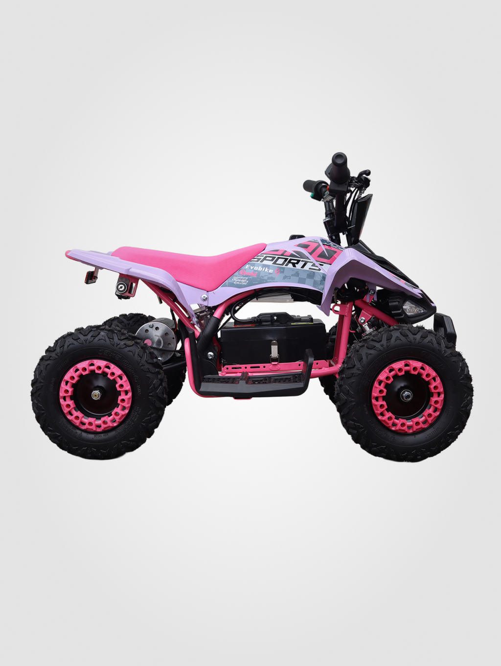 Cuatrimoto Eléctrica Infantil Evobike Ricochet — llantas todoterreno