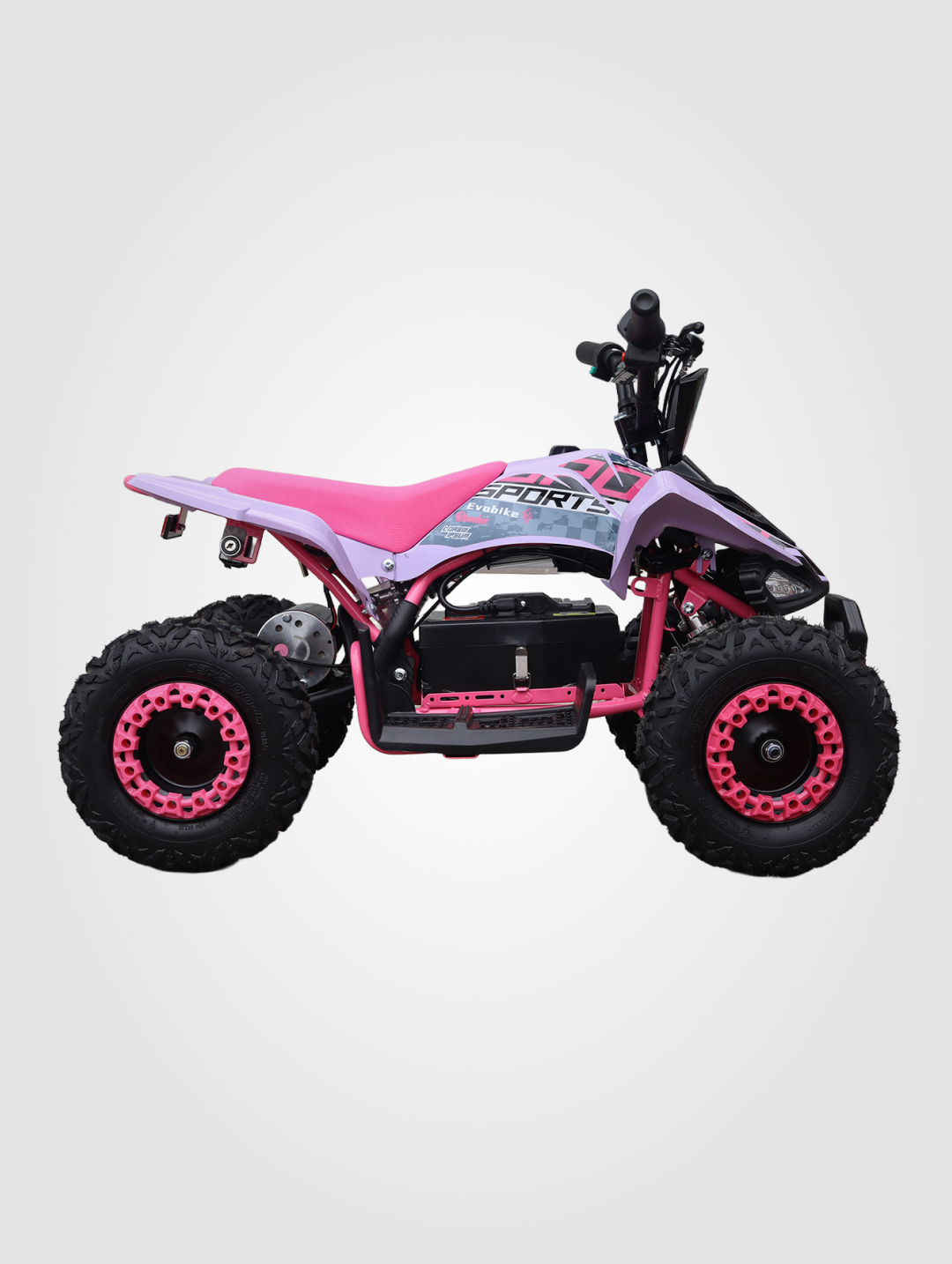 Cuatrimoto Eléctrica Infantil Evobike Ricochet — llantas todoterreno