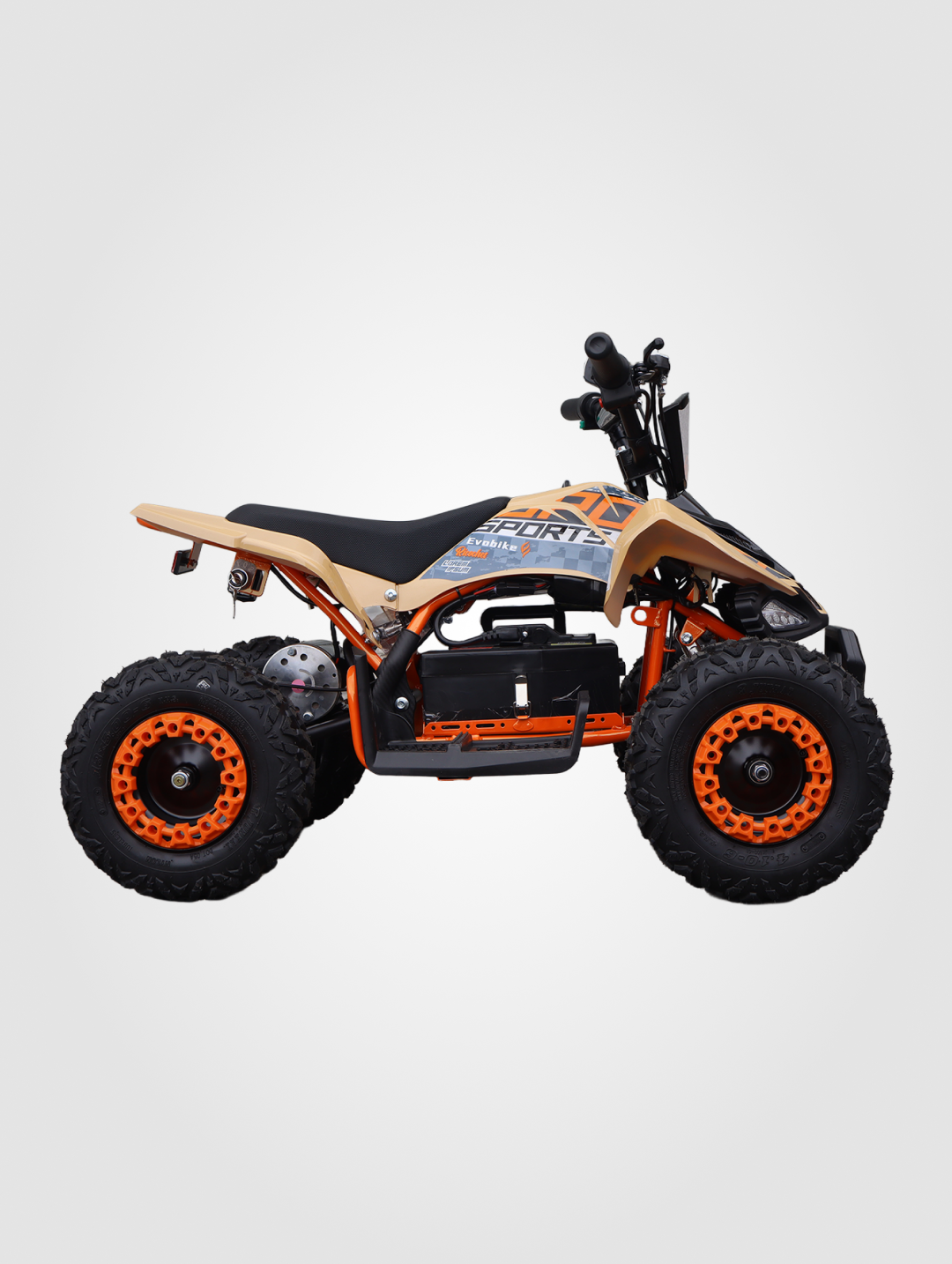 Cuatrimoto Eléctrica Infantil Evobike Ricochet — vista lateral
