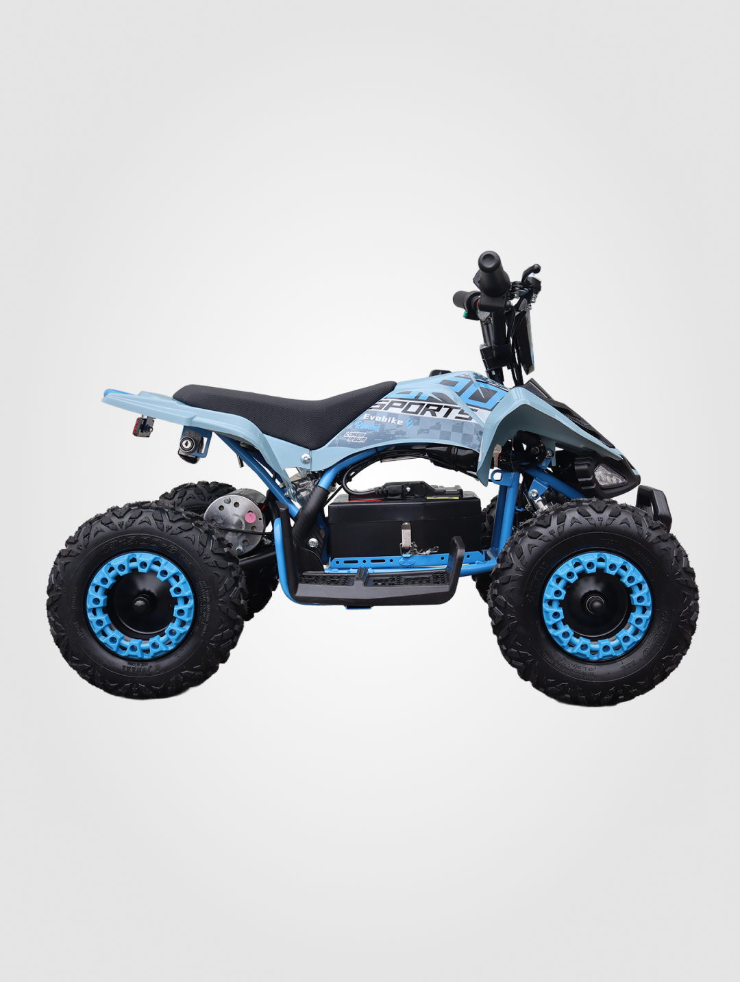 Cuatrimoto Eléctrica Infantil Evobike Ricochet — detalle