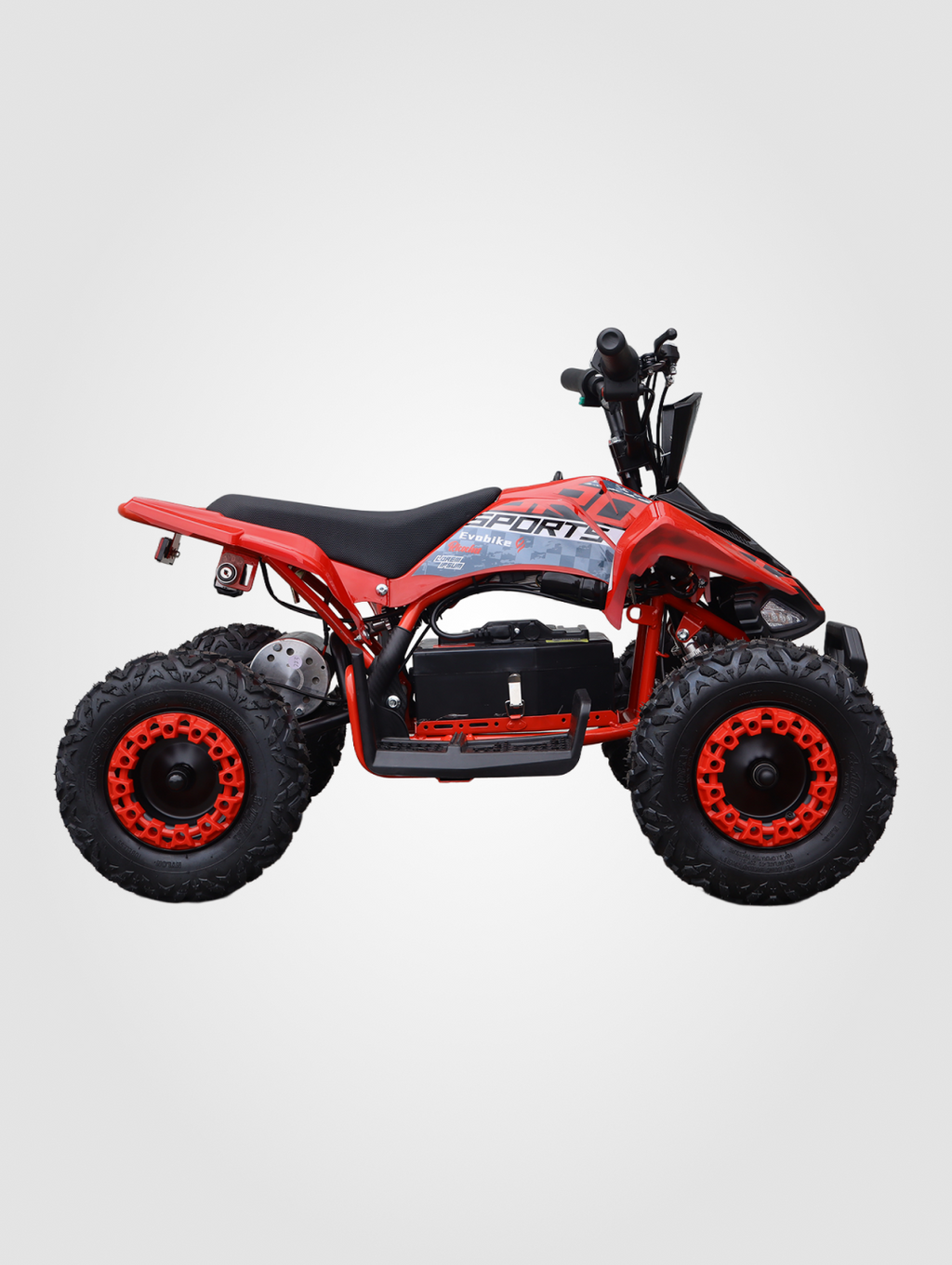 Cuatrimoto Eléctrica Infantil Evobike Ricochet — vista frontal