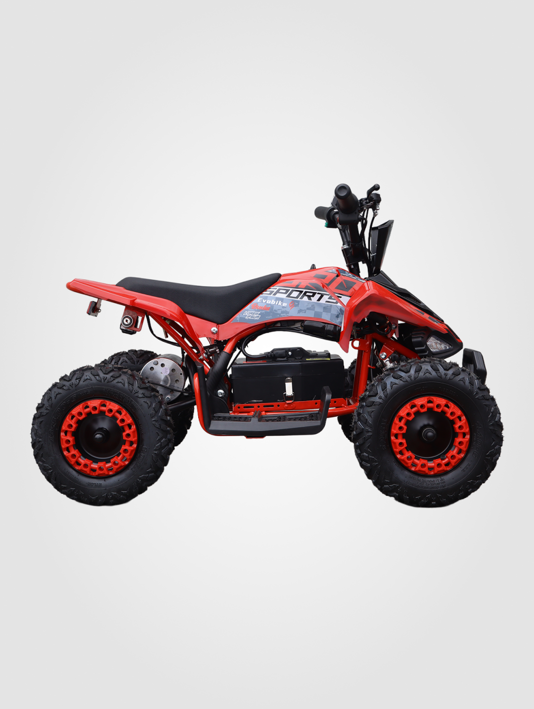 Cuatrimoto Eléctrica Infantil Evobike Ricochet — vista frontal