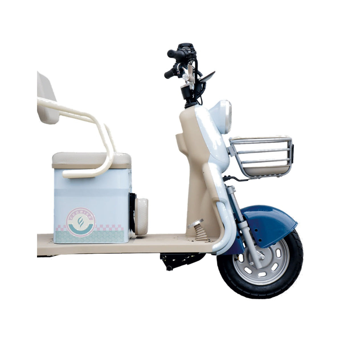 Triciclo Eléctrico Evobike Family Q Plus azul