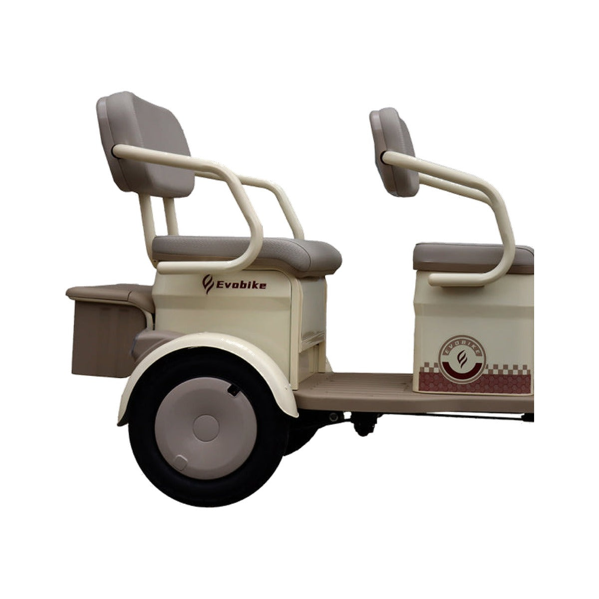 Triciclo Eléctrico Evobike Family Q Plus beige