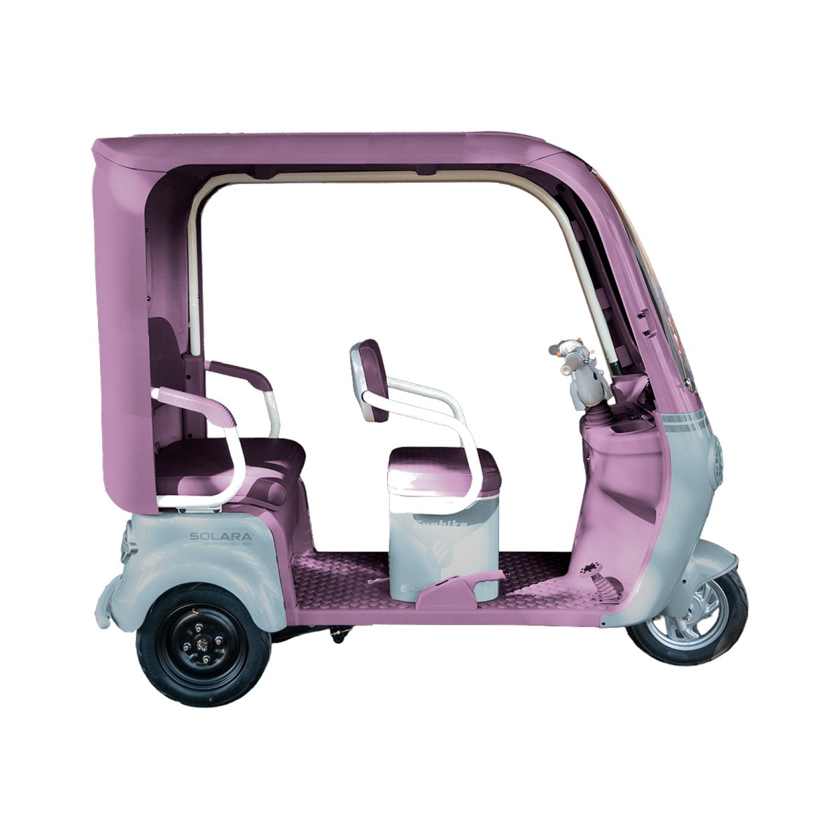 Triciclo Eléctrico Evobike Solara rosa